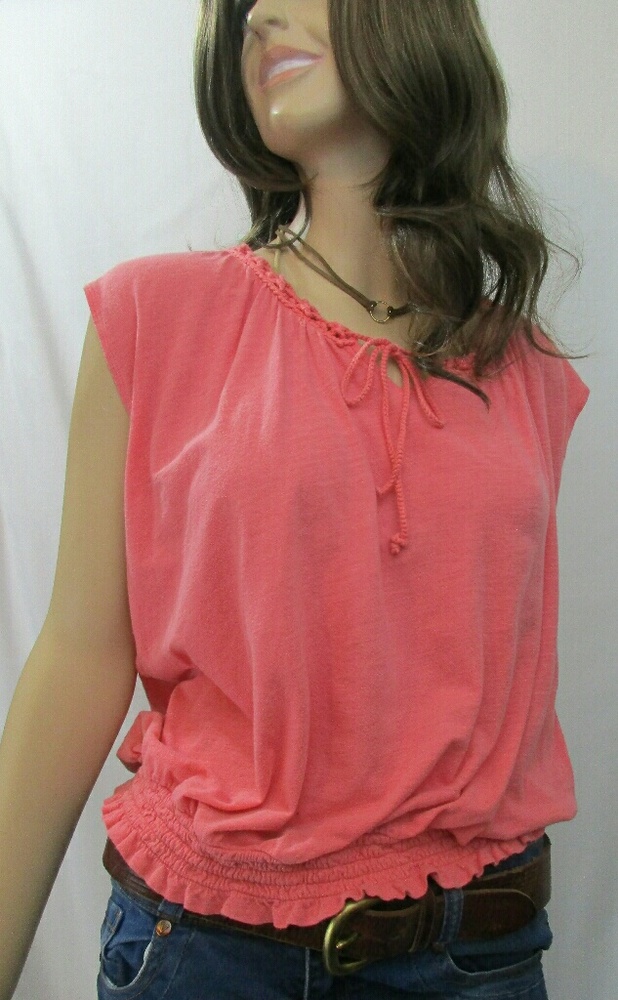 Calvin Klein Peasant Style Top
